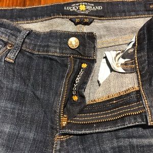 Lucky Brand Jeans - Sweet Straight - Size 10 (30) - Dark Blue.